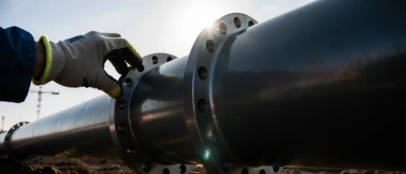 Новая ветка газопровода высокого давления в районе Вороново готова к эксплуатации