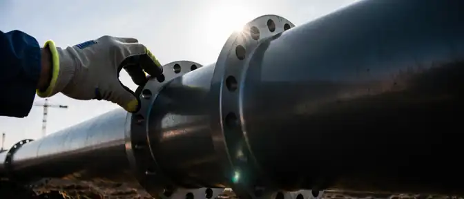 Новая ветка газопровода высокого давления в районе Вороново готова к эксплуатации