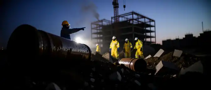 Строительные работы на северо-западе Москвы привели к обнаружению снаряда времен Великой Отечественной войны