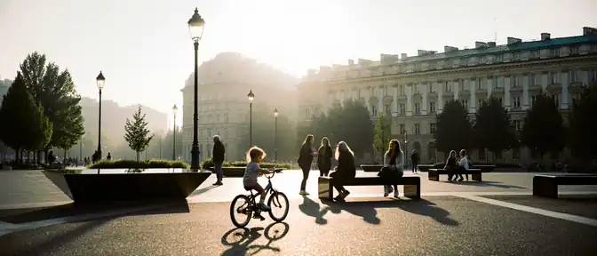 В московском районе Печатники завершились работы по обновлению территории Батюнинского проезда
