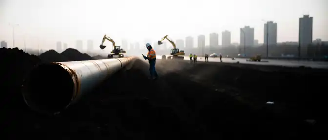В западной части Москвы в районе Очаково-Матвеевское проложат газопровод высокого давления протяженностью 1,8 километра